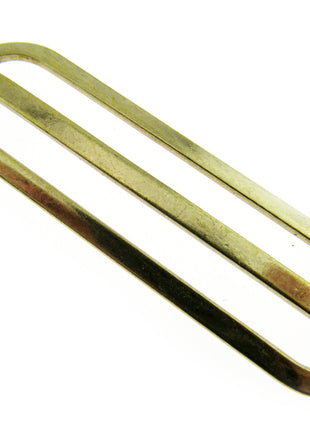 Metal Slider Gold Colour 50mm 63mm to Adjust Webbing Shoulder Strap Length CX46 - ThreadandTrimmings