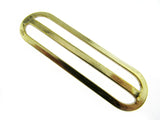5 x Gold Colour Metal Slider 50mm, 63mm to Adjust Shoulder Strap Length CX46