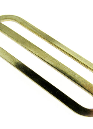 Metal Slider Gold Colour 50mm 63mm to Adjust Webbing Shoulder Strap Length CX46 - ThreadandTrimmings