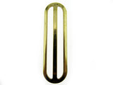 5 x Gold Colour Metal Slider 50mm, 63mm to Adjust Shoulder Strap Length CX46