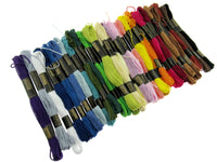 Embroidery Skeins - 36 x 8m Skeins - Colourfast - 6 Strand - 100% Cotton