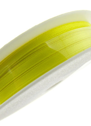 Thin Satin Ribbon 3mm Double Faced Satin Ribbon Woven Edge 50 Meter Roll - ThreadandTrimmings