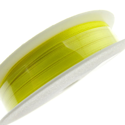 Thin Satin Ribbon 3mm Double Faced Satin Ribbon Woven Edge 50 Meter Roll - ThreadandTrimmings