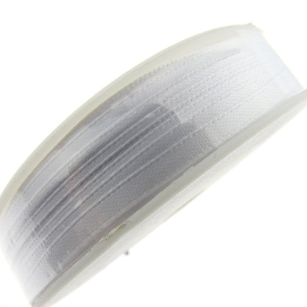 Thin Satin Ribbon 3mm Double Faced Satin Ribbon Woven Edge 50 Meter Roll - ThreadandTrimmings