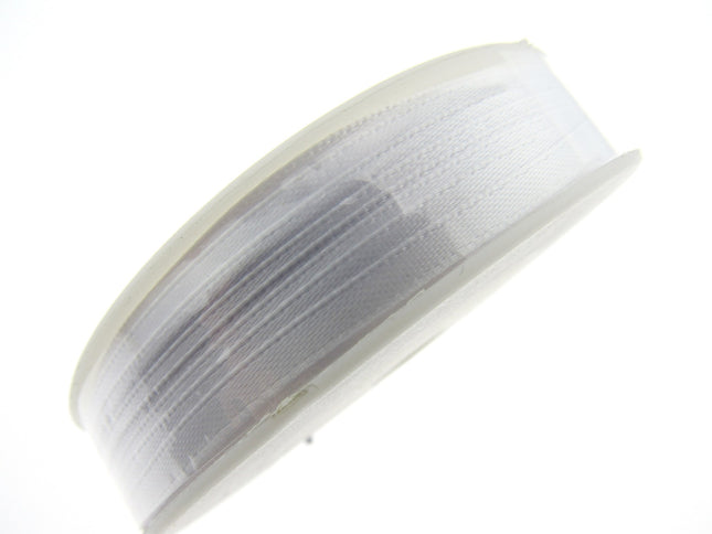 Thin Satin Ribbon 3mm Double Faced Satin Ribbon Woven Edge 50 Meter Roll - ThreadandTrimmings
