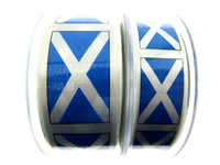 Berisford's Scottish St Andrews Patriotic Satin Ribbon (Choose 25mm and 35mm)