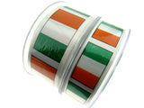Berisford's Irish Tricolour Patriotic Satin Ribbon (Choose from 25mm and 35mm)