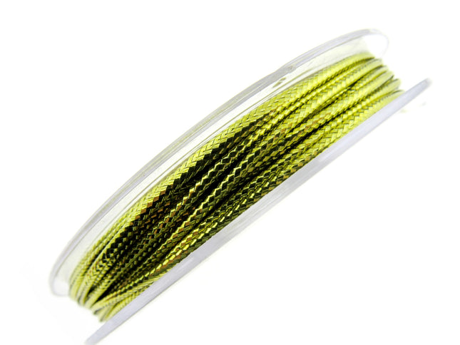 Gold Lurex Rope 2mm Wide Ideal for Hang Sell Projects & Products