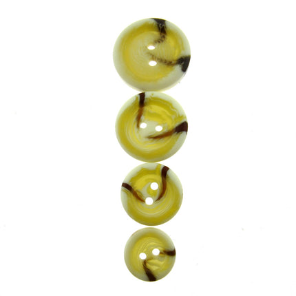 Aran Buttons Ivory Cream Brown Colour Easy Match 2 Holes 15 18 23 or 25mm CP40