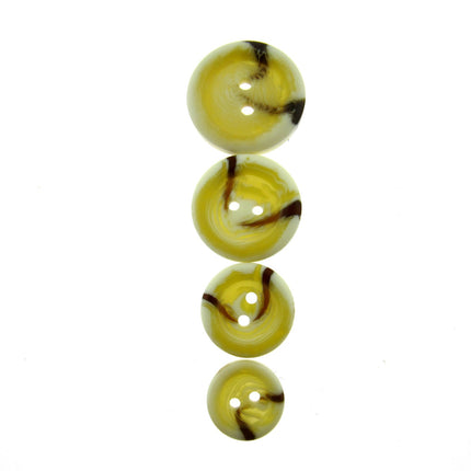 Aran Buttons Ivory Cream Brown Colour Easy Match 2 Holes 15 18 23 or 25mm CP40