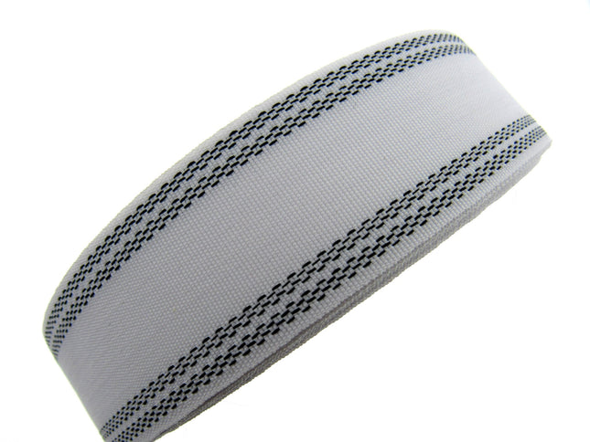 Petersham - Straight Waistband Black or White / 25mm or 38mm - Price per Meter - ThreadandTrimmings
