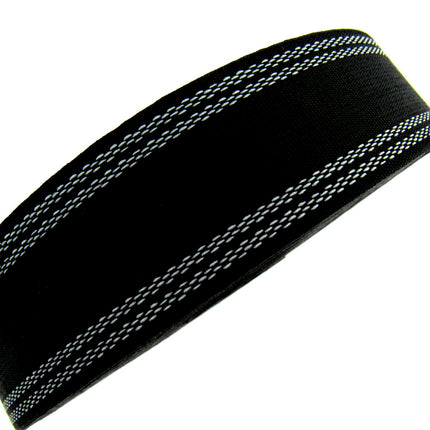 Petersham - Straight Waistband Black or White / 25mm or 38mm - Price per Meter - ThreadandTrimmings