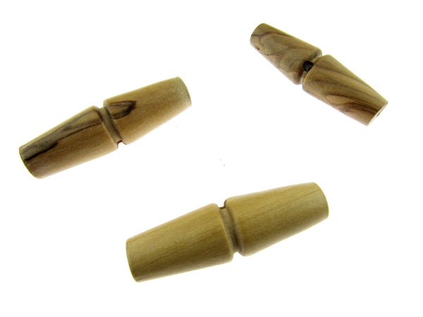 Wooden Toggle Buttons (55mm) - 13611