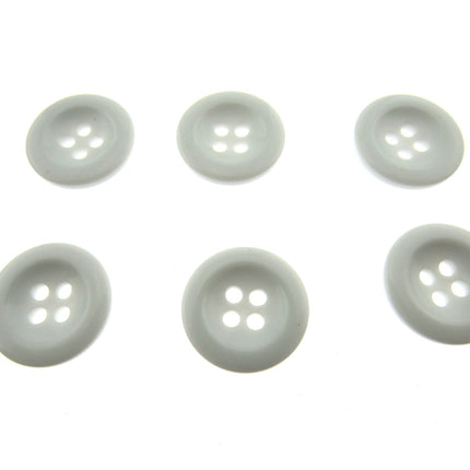 Round Trouser Buttons with Four Holes 18mm (11/16") 7 Colours Available P102 - ThreadandTrimmings