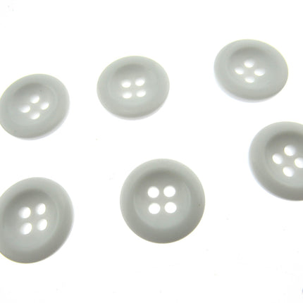 Round Trouser Buttons with Four Holes 18mm (11/16") 7 Colours Available P102 - ThreadandTrimmings