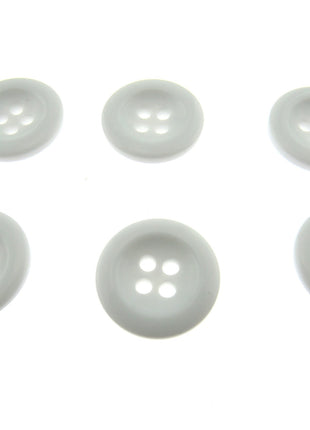 Round Trouser Buttons with Four Holes 18mm (11/16") 7 Colours Available P102 - ThreadandTrimmings