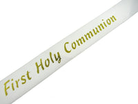 First Holy Communion Ribbon - x 3m Lengths - Silver/Gold - 20mm Wide Last Supper