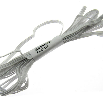 Flat Corded Knicker Elastic Bundles 3 x 3m - Approx. 5mm Wide - Superfine - ThreadandTrimmings