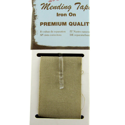 Iron On Cotton Mending Repair Tape - Measured & Cut From Factory Fresh Roll 35mm - ThreadandTrimmings
