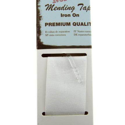 Iron On Cotton Mending Repair Tape - Measured & Cut From Factory Fresh Roll 35mm - ThreadandTrimmings
