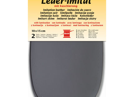 Imitation Leather Elbow or Knee Patch Repair Patches 10 x 15cm Sew-on k894 - ThreadandTrimmings