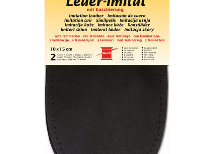 Imitation Leather Elbow or Knee Patch Repair Patches 10 x 15cm Sew-on k894 - ThreadandTrimmings