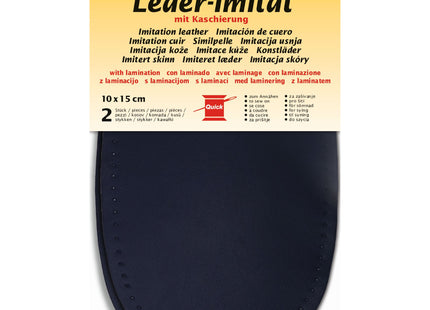 Imitation Leather Elbow or Knee Patch Repair Patches 10 x 15cm Sew-on k894 - ThreadandTrimmings