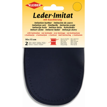 Imitation Leather Elbow or Knee Patch Repair Patches 10 x 15cm Sew-on k894 - ThreadandTrimmings