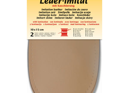 Imitation Leather Elbow or Knee Patch Repair Patches 10 x 15cm Sew-on k894 - ThreadandTrimmings