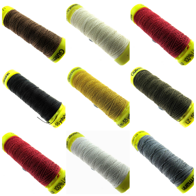 ** 50m GUTERMANN STRONG LINEN THREAD / HAND / UPHOLSTERY - ThreadandTrimmings