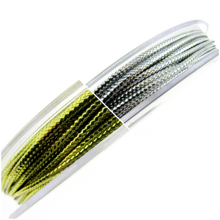 Gold Lurex Rope 2mm Wide Ideal for Hang Sell Projects & Products