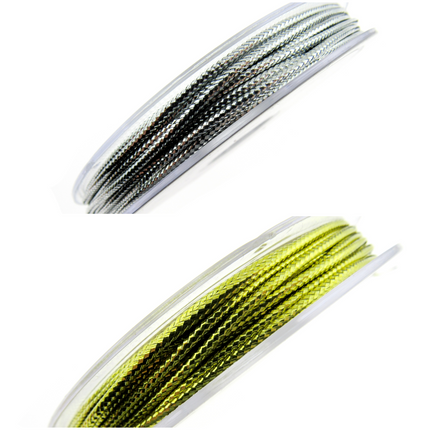 Gold Lurex Rope 2mm Wide Ideal for Hang Sell Projects & Products