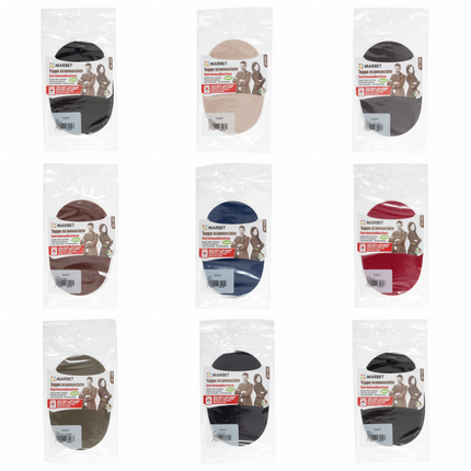 Imitation Suede Patches by Marbet - Iron On Synthetic Mending Repair Patches - ThreadandTrimmings