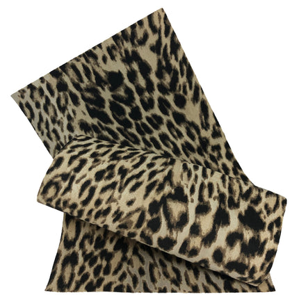 Iron-on Mending Repair Patch Fabric by Marbet - Snake Leopard Zebra -40cm x 15cm - ThreadandTrimmings
