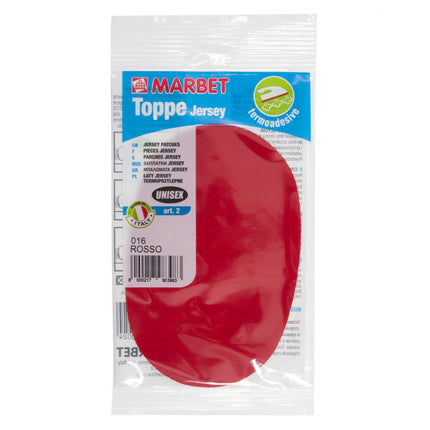 Iron on Jersey Patch Stretch Sportswear by Marbet Ideal For Knitwear Clothing - ThreadandTrimmings