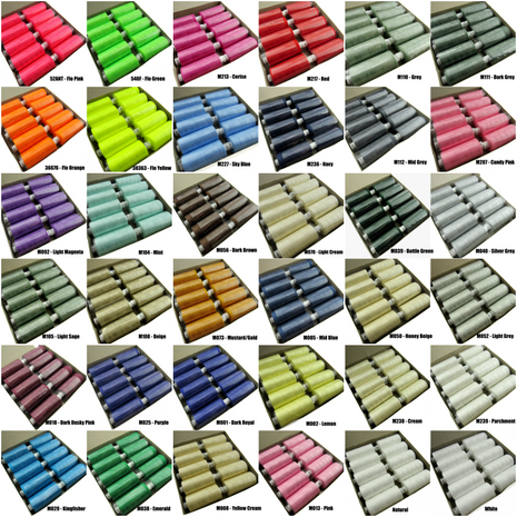 Coats Moon Sewing Thread Any 5 x Assorted Reels of 1000m Pick Your Own Colours - ThreadandTrimmings