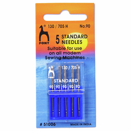 Sewing Machine Needles Domestic by Pony - Stretch, Jeans, Leather, Ball Point. - ThreadandTrimmings