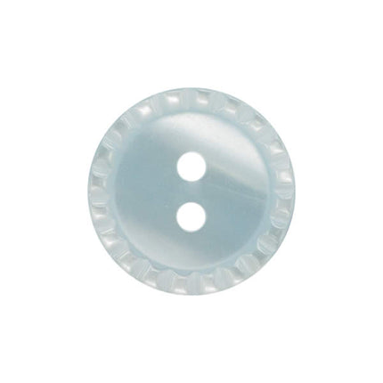 Round Two Tone Shimmer Bead Edge Buttons -- Choice of 9 Bright Colours 3 Sizes - ThreadandTrimmings