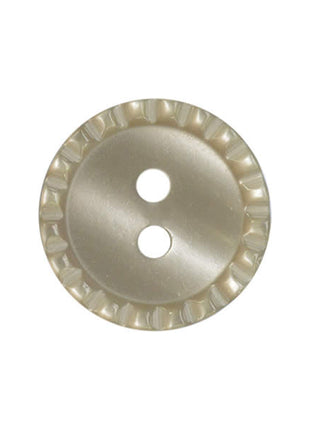 Round Two Tone Shimmer Bead Edge Buttons -- Choice of 9 Bright Colours 3 Sizes - ThreadandTrimmings