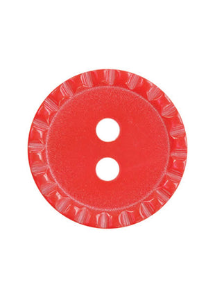 Round Two Tone Shimmer Bead Edge Buttons -- Choice of 9 Bright Colours 3 Sizes - ThreadandTrimmings