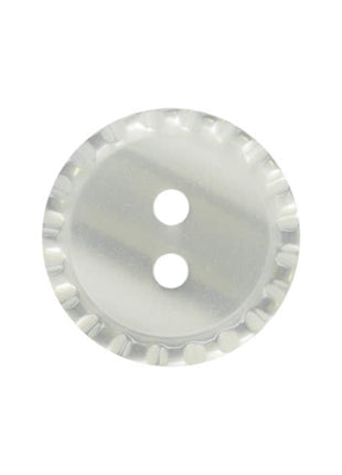 Round Two Tone Shimmer Bead Edge Buttons -- Choice of 9 Bright Colours 3 Sizes - ThreadandTrimmings