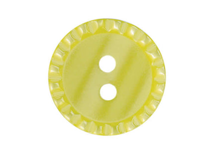 Round Two Tone Shimmer Bead Edge Buttons -- Choice of 9 Bright Colours 3 Sizes - ThreadandTrimmings