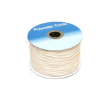 Roman Blind Cord - Non Stretch - 100% Polyester - Black, White or Cream