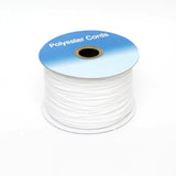 Non Stretch Roman Blind Cord - 200m Roll of 1.2mm White, Cream, Black Polyester