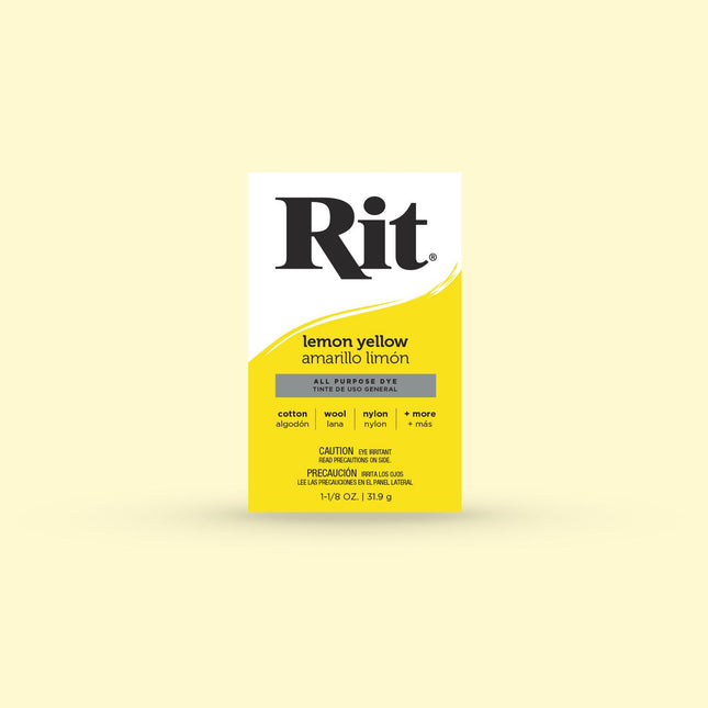 Rit All Purpose Dye Powder For Clothing Fabrics Plastics Accessories Tie Dye Art - ThreadandTrimmings