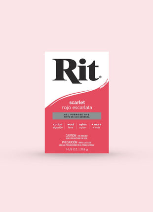Rit All Purpose Dye Powder For Clothing Fabrics Plastics Accessories Tie Dye Art - ThreadandTrimmings