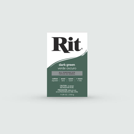 Rit All Purpose Dye Powder For Clothing Fabrics Plastics Accessories Tie Dye Art - ThreadandTrimmings