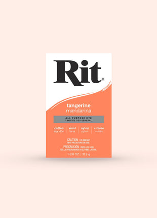 Rit All Purpose Dye Powder For Clothing Fabrics Plastics Accessories Tie Dye Art - ThreadandTrimmings