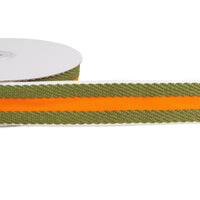 Herringbone Striped Webbing for Bag Making - 40mm Wide - Price per Meter