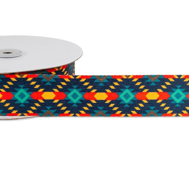 Webbing Shiny Printed Webbing for Bag Making - 38mm Wide - Price per Meter - ThreadandTrimmings